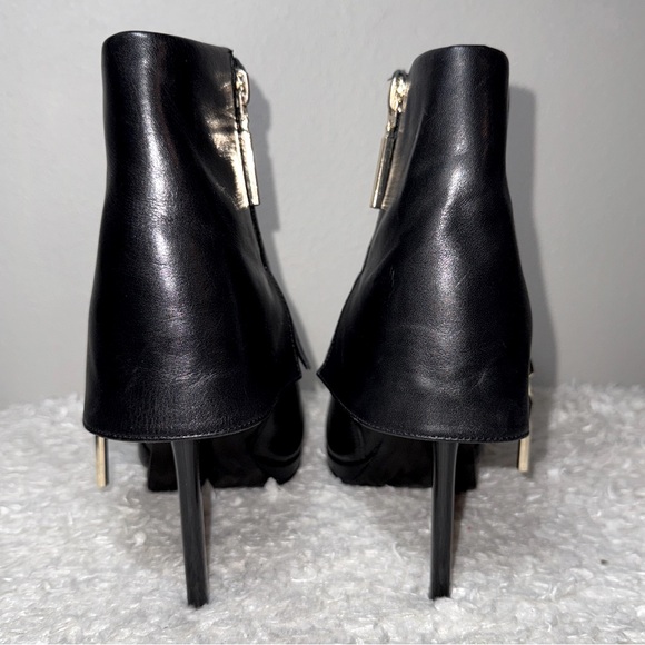 Steve Madden Leather Black Ankle Boots - Picture 10 of 12